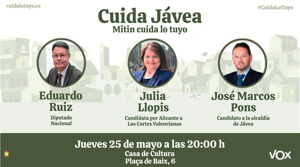 Mitin VOX Jávea