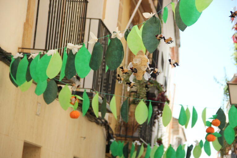 Engalanado del Carrer En Forn