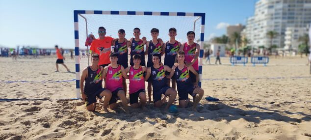 Imagen: Equipo masculino de Handbol Xàbia