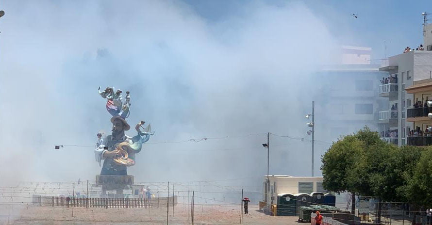 Mascletà Fogueres Sant Joan Xàbia 2023