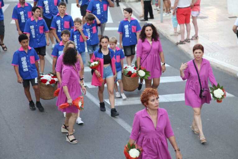 Ofrenda de flores Fogueres Xàbia 2023 (10)