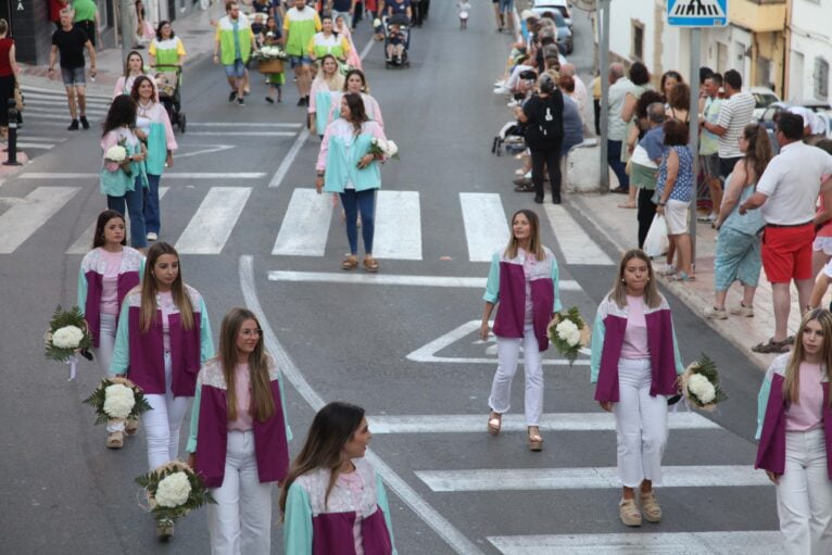 Ofrenda de flores Fogueres Xàbia 2023 (2)