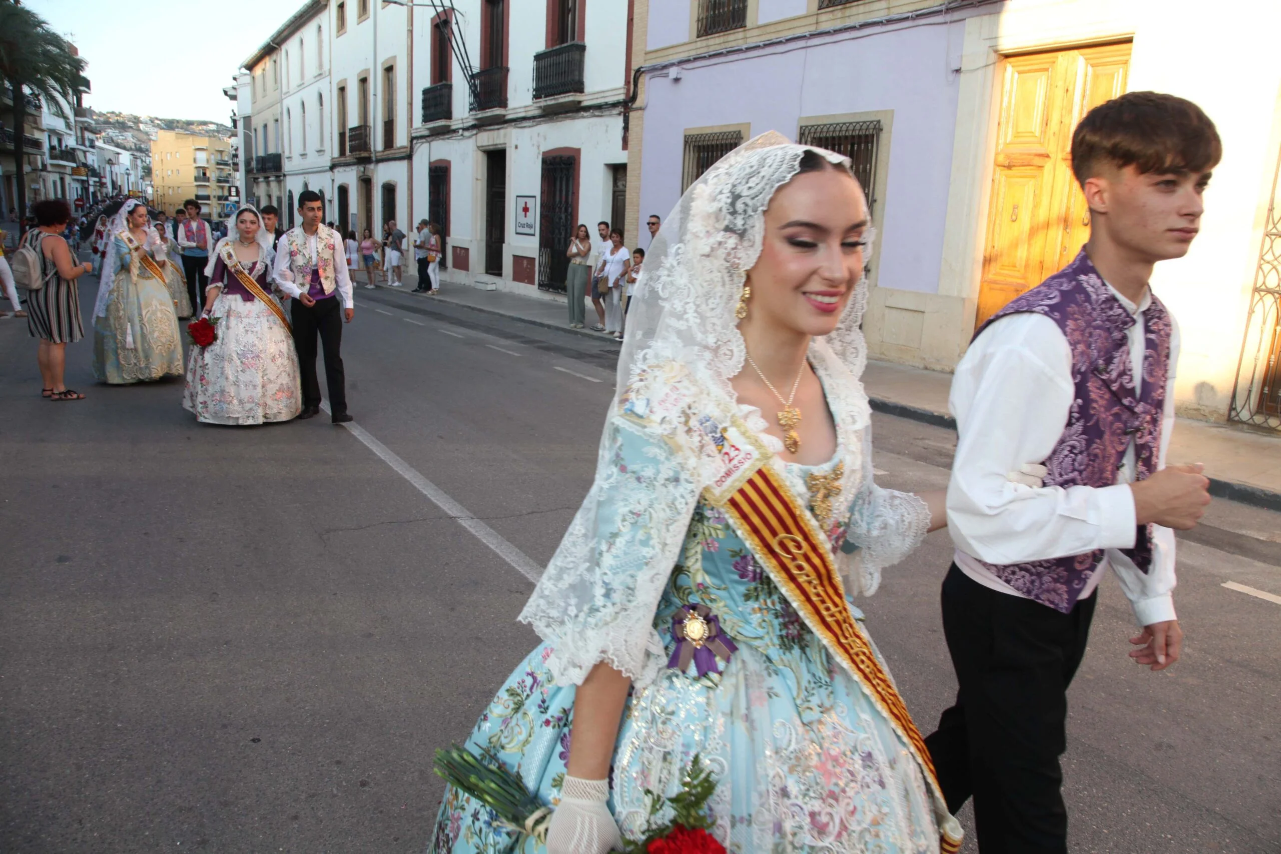 Ofrenda de flores Fogueres Xàbia 2023 (27)