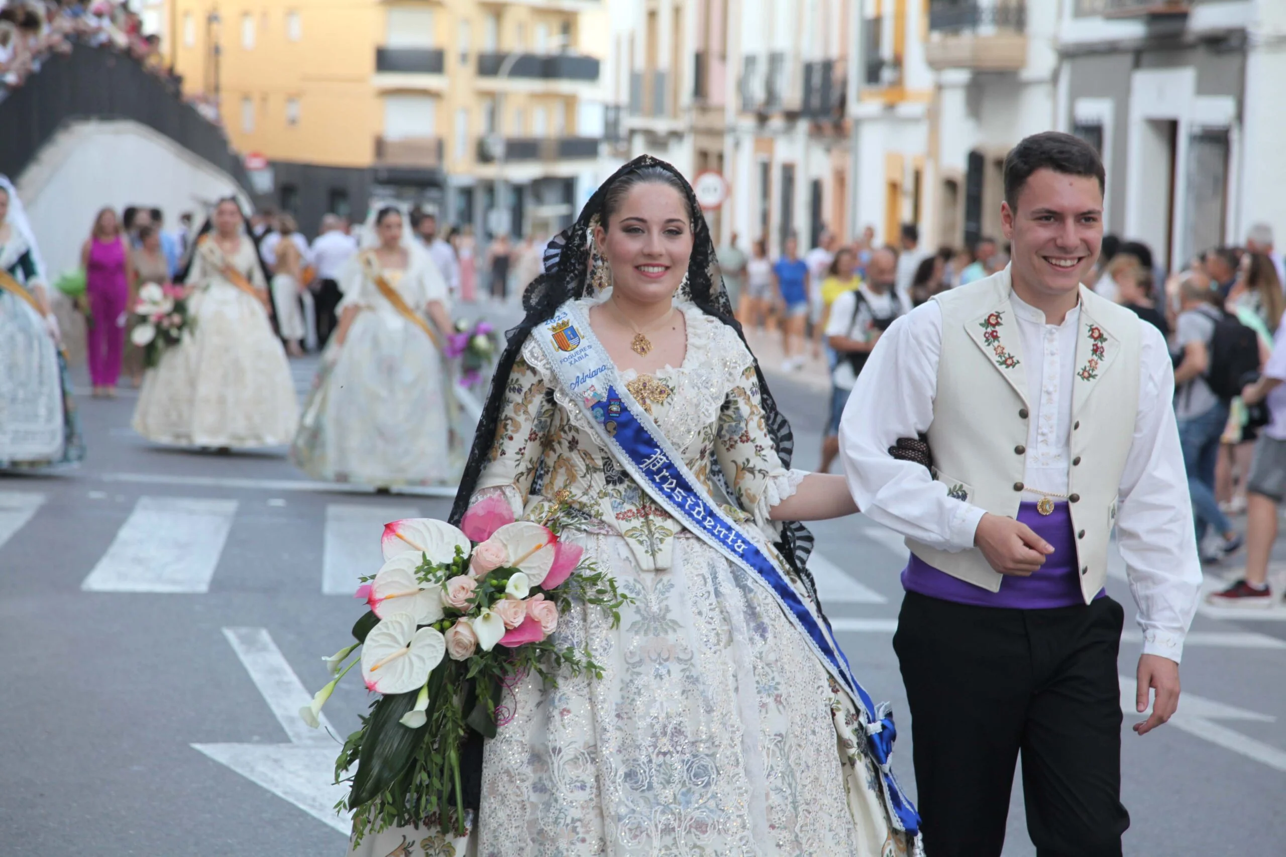 Ofrenda de flores Fogueres Xàbia 2023 (29)