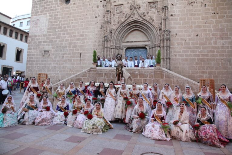 Ofrenda de flores Fogueres Xàbia 2023 (64)