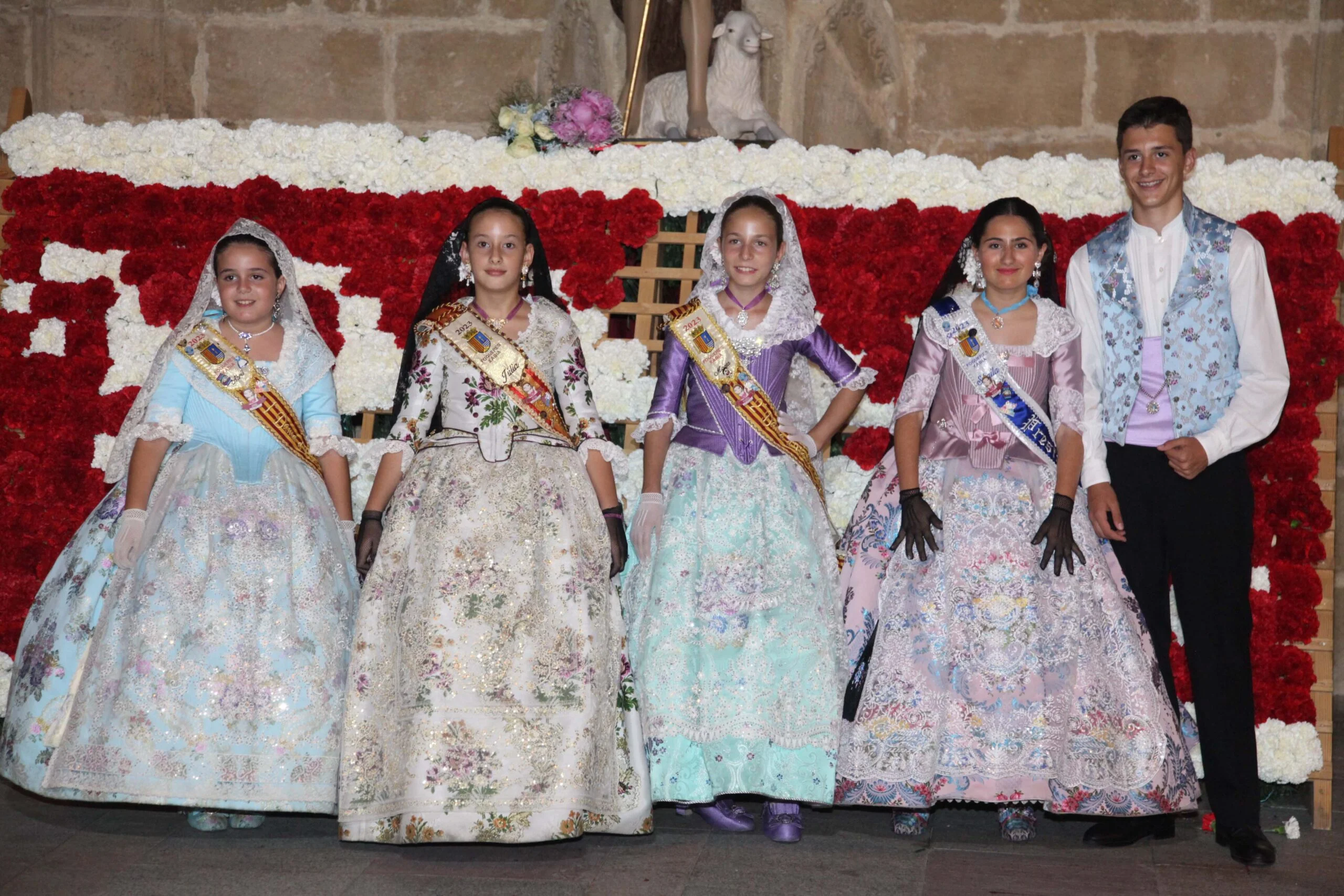 Ofrenda de flores Fogueres Xàbia 2023 (82)