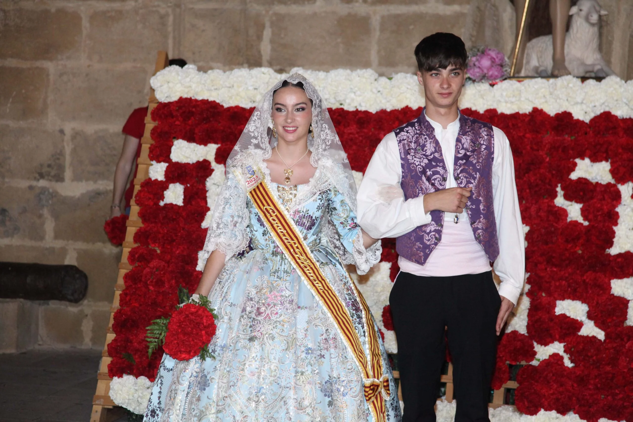 Ofrenda de flores Fogueres Xàbia 2023 (86)