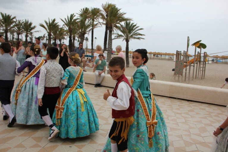 Pasacalle Sectores en la Playa del Arenal (11)