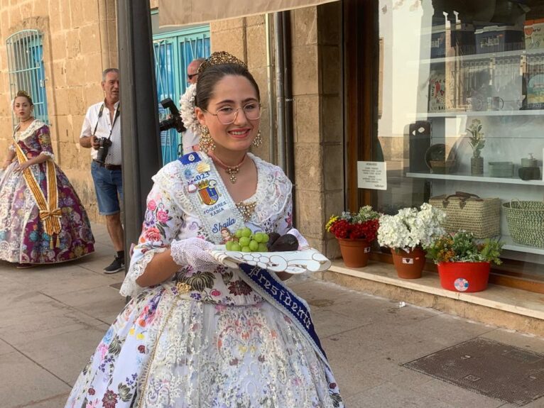 Shaila Esquinas, presidenta juvenil en el raïm i bacores