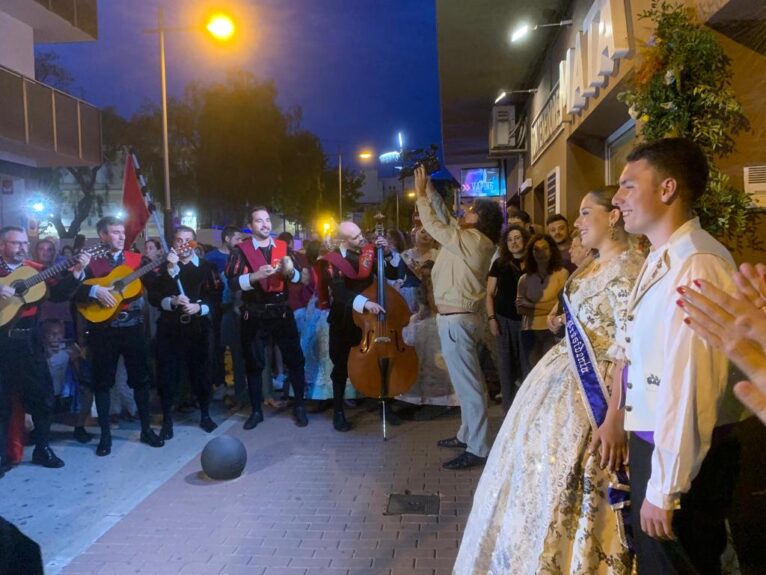 Tuna de Xàbia y presidentes de la Quintà