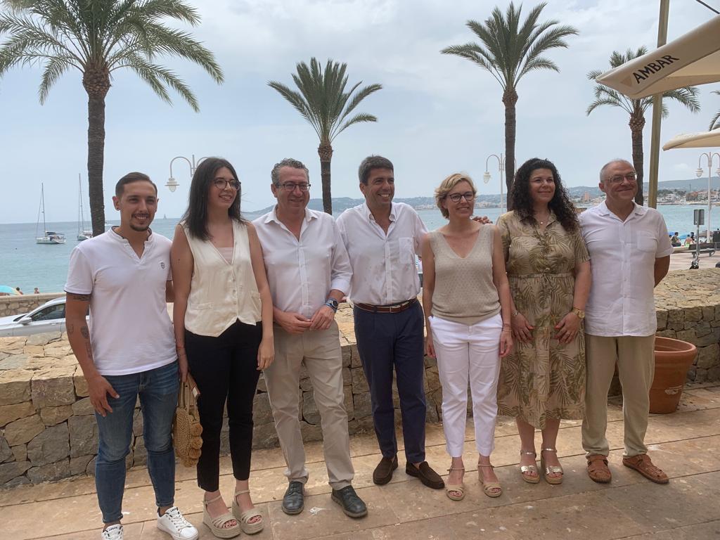 Dirigentes del PP en el encuentro de Xàbia