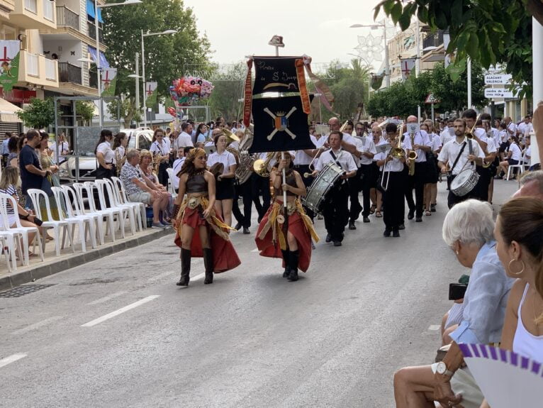 Entrada bandas Moros i Cristians Xàbia 2023