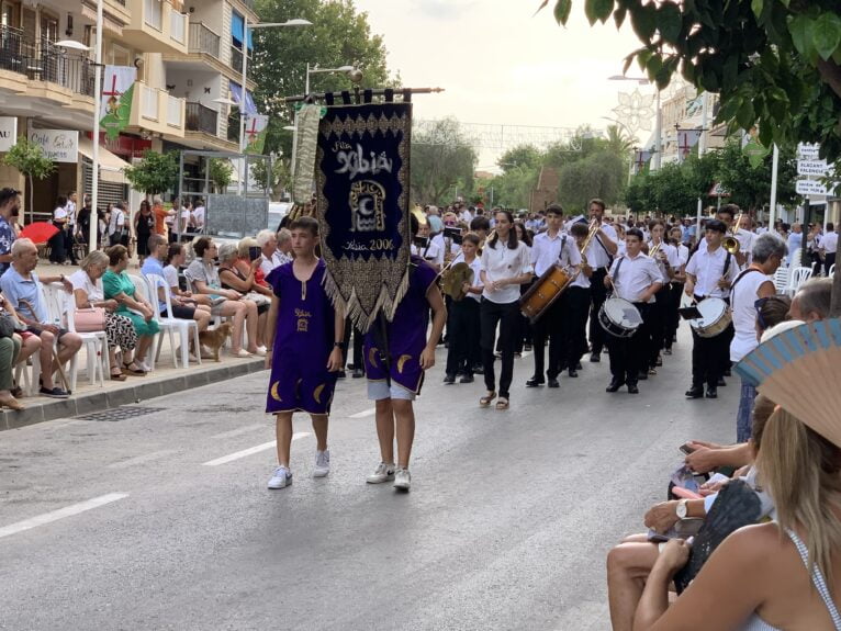 Entrada de bandas en los Moros i Cristians de Xàbia 2023 (2)