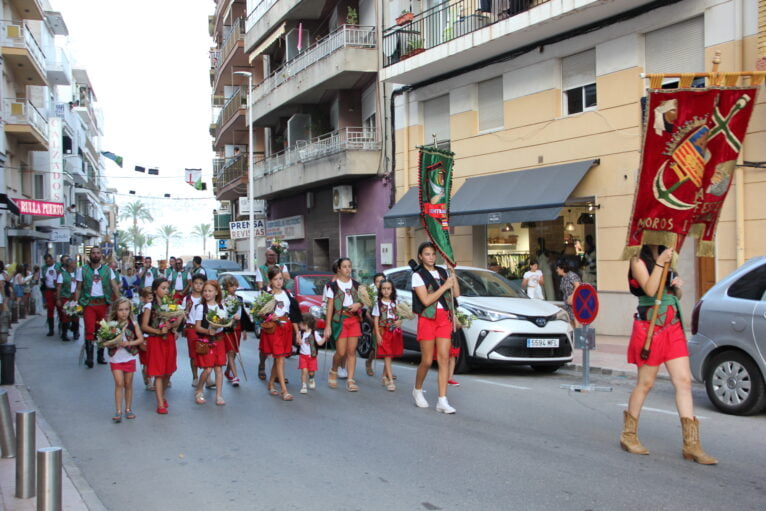 Ofrenda a Sant Jaume Moros i Cristians Xàbia 2023 (1)