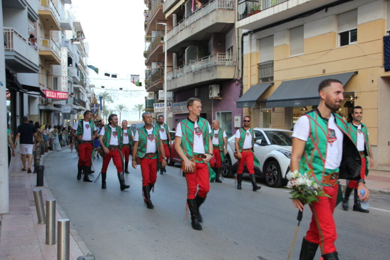 Ofrenda a Sant Jaume Moros i Cristians Xàbia 2023 (2)