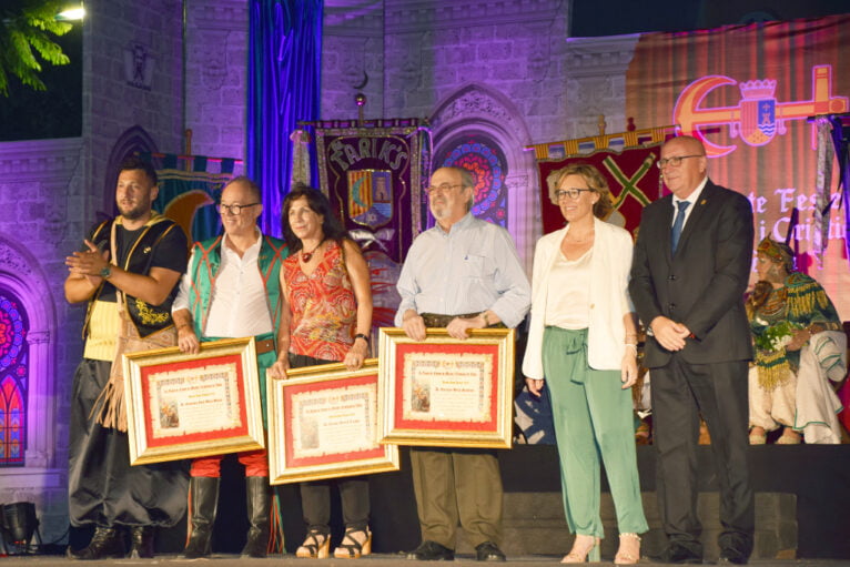 Premis Sant Jaume 2023. Enrique Bella, Vicente Teruel (+) y Francisco José Moya