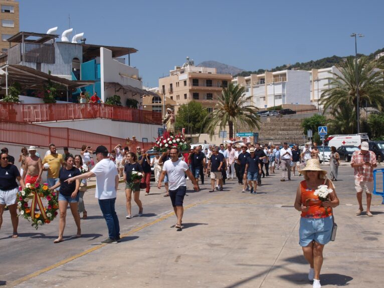 Procesión Virgen del Carmen Xàbia 2023