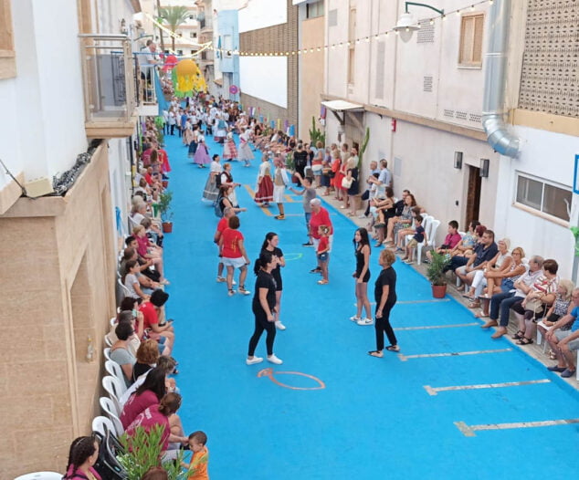 Imagen: Dansà Carrer Triana Xàbia 2023