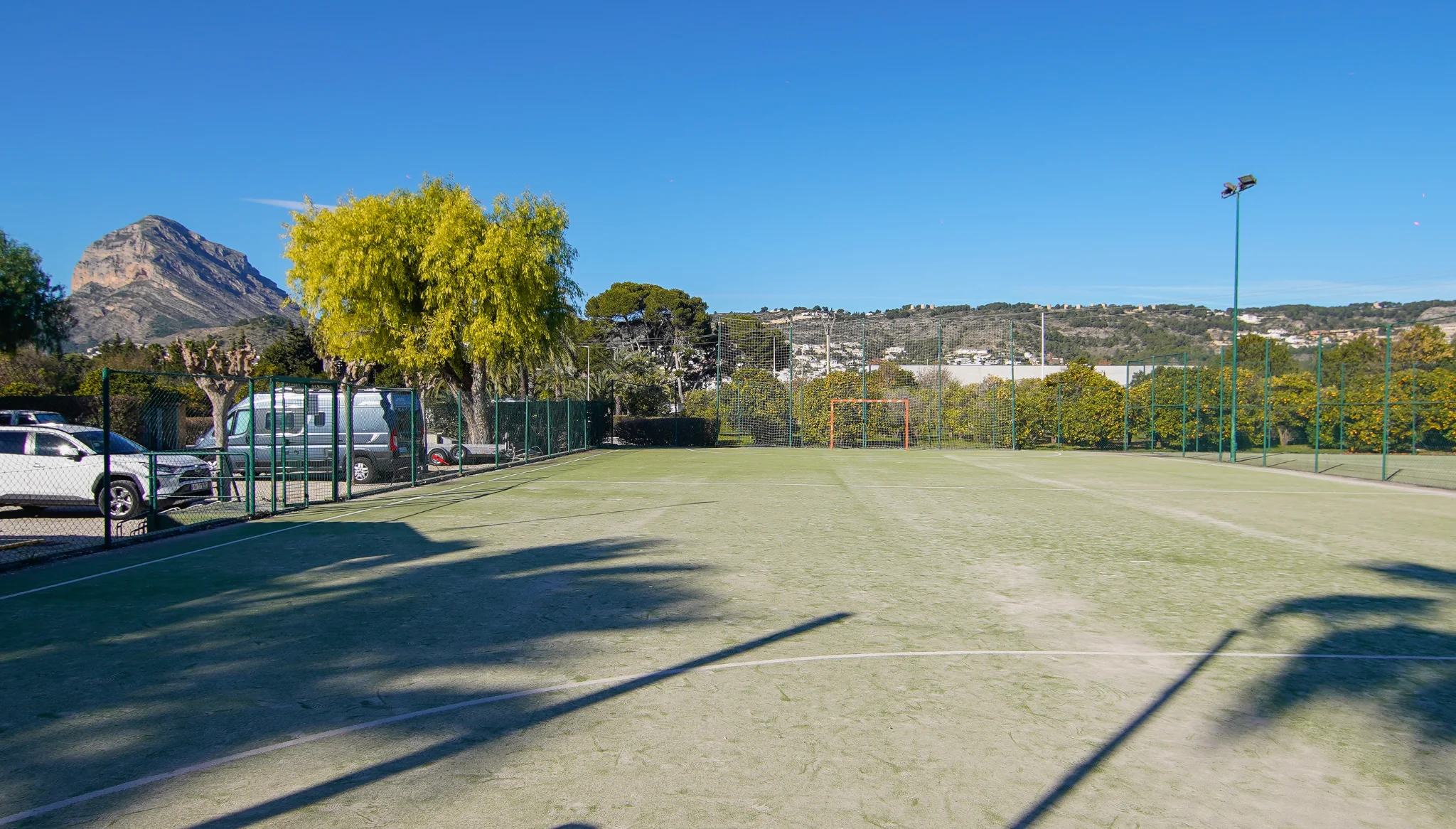 Pista de futbito en Camping Jávea