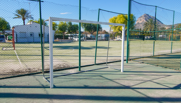 Porterías en Camping Jávea