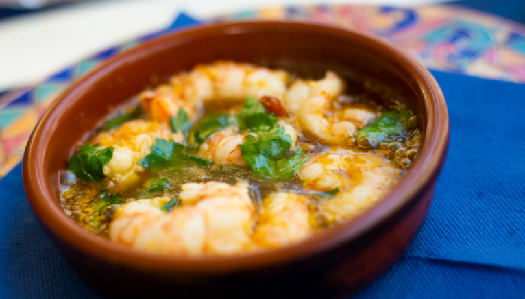 Gambas al ajillo para saborear la cocina tradicional