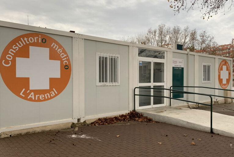 Consultorio médico auxiliar en el Arenal de Xàbia