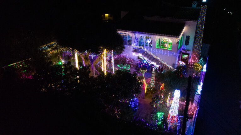 Iluminación de Navidad en la Casa de José Marcos y Celeste de Xàbia (18)