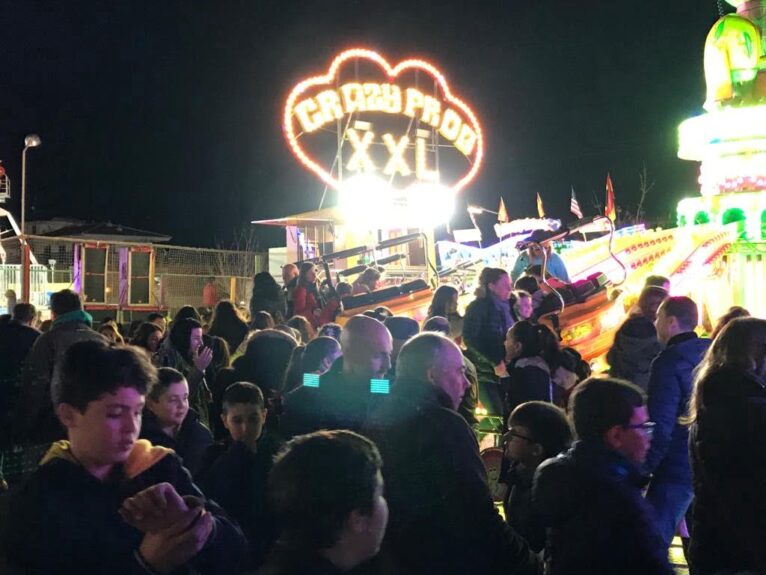 Ambiente en la Fira i Porrat de Sant Antoni Xàbia