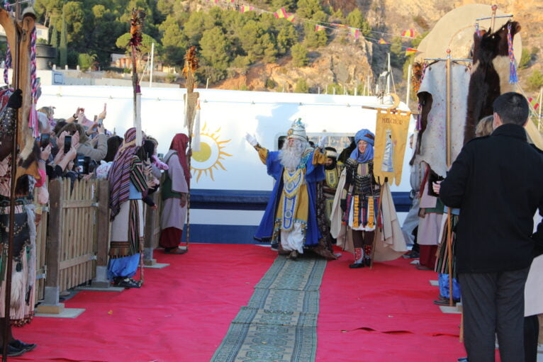 Llegada de los Reyes Magos de Oriente al puerto de Xàbia 2024