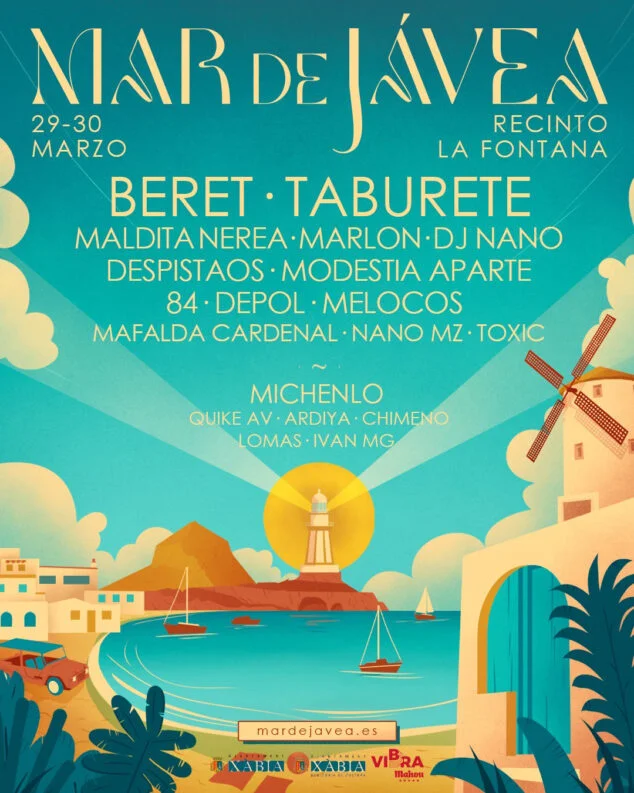 Imagen: Cartel de artistas de Mar de Jávea