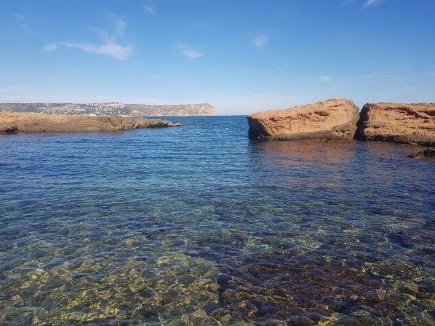 Imagen: Calma de enero - Cala del Ministro de Xàbia