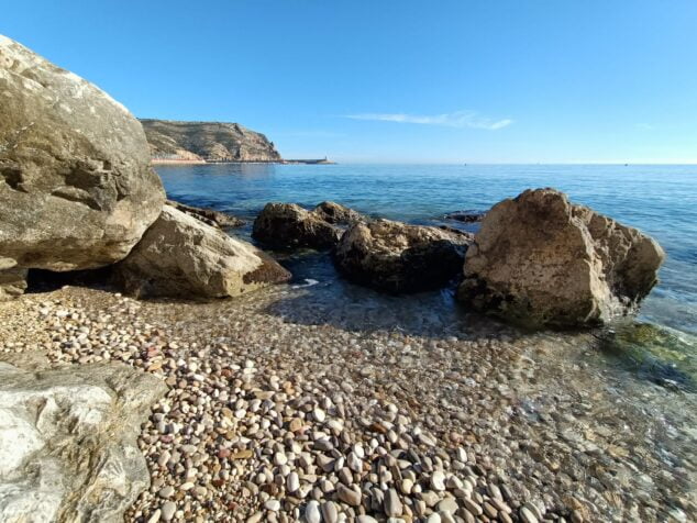 Imagen: Calmas de enero - Playa de la Grava Xàbia