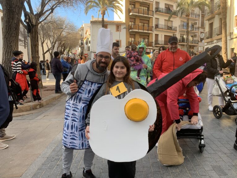 Mejor disfraz en pareja -desfile infantil de Carnaval Xàbia 2024