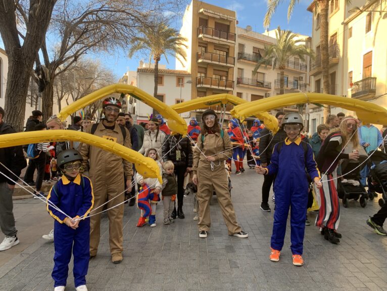 Mejor disfraz de grupo - desfile infantil de Carnaval Xàbia 2024