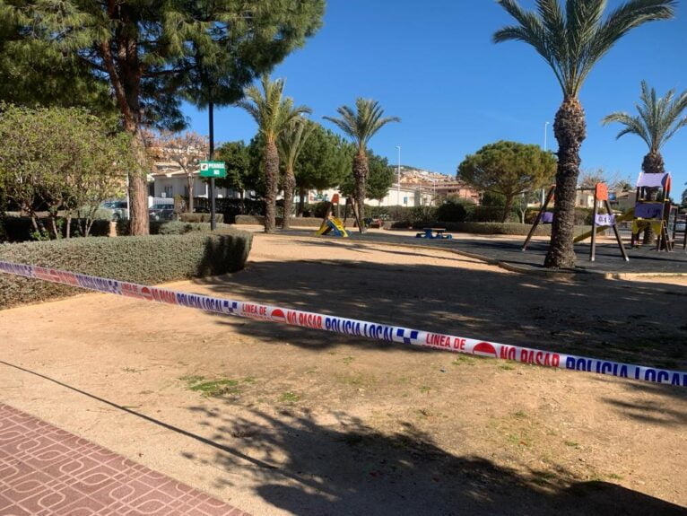 Precintado el parque infantil donde surgió el tiroteo