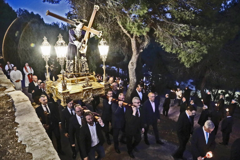 Procesión de Bajada de Jesús Nazareno de la Ermita del Calvario a la Iglesia (12)