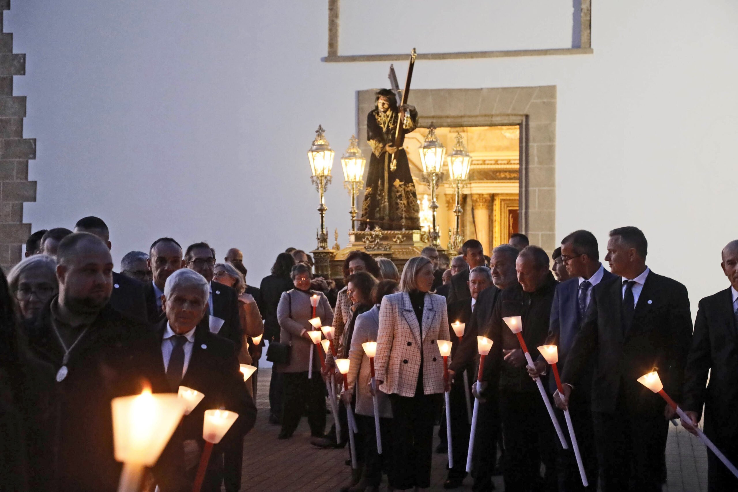 Procesión de Bajada de Jesús Nazareno de la Ermita del Calvario a la Iglesia