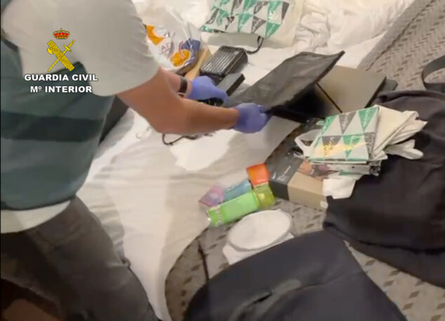 Imagen: Registro de la habitación del hotel donde se hospedaba el presunto autor del homicidio