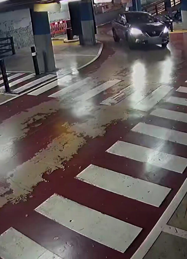 Imagen: Parking donde se encontraba el vehículo del autor del homicidio de la turista desaparecida en Xàbia