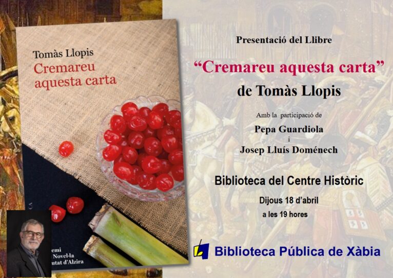 Cartel presentación del libro