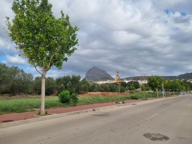 Imagen: Terreno donde se construirán VPO en Xàbia