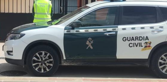 Imagen: Vehiculo de la Guardia Civil