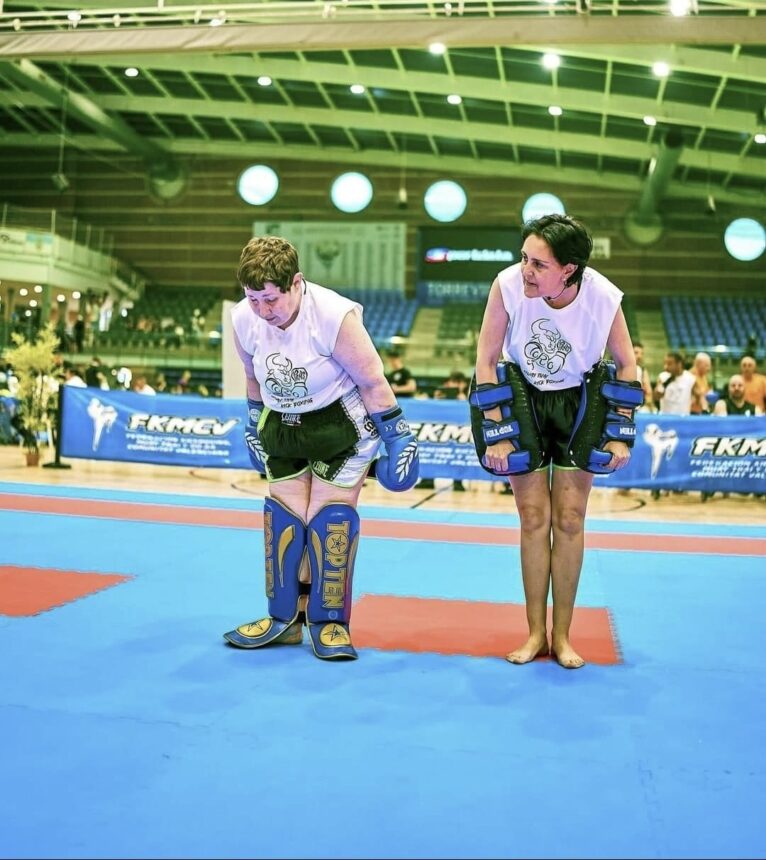 Dora del Club Toro Prats de Xàbia compite en el Campeonato Autonómico de Kick Boxing