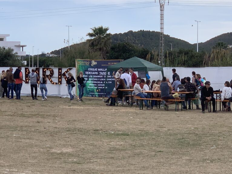 Zona de descanso y zona infantil Montgó Fest Xàbia