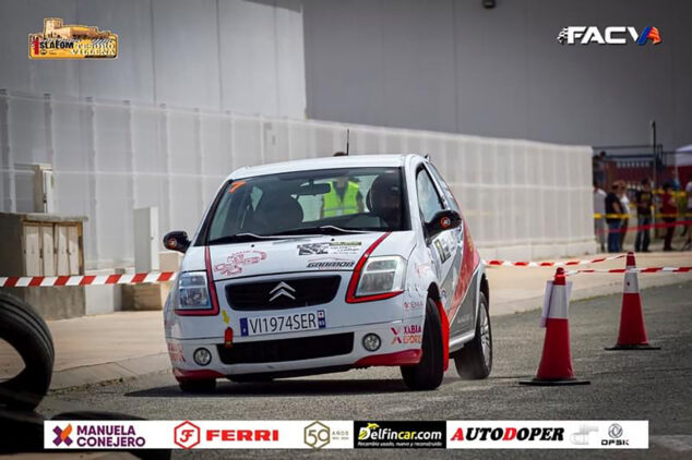 Imagen: Segunda carrera del campeonato valenciano de Slaloms de Villena