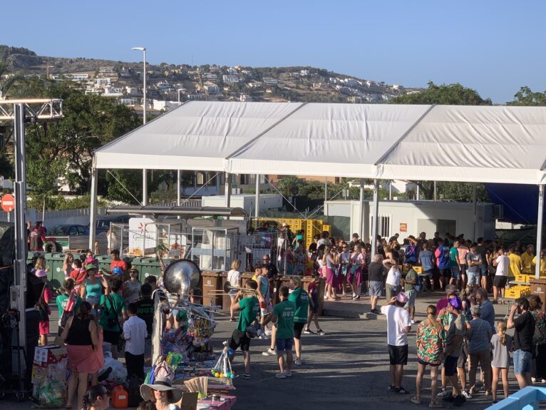 Ambiente en la sesión taurina de Fogueres Xàbia 2024 (3)