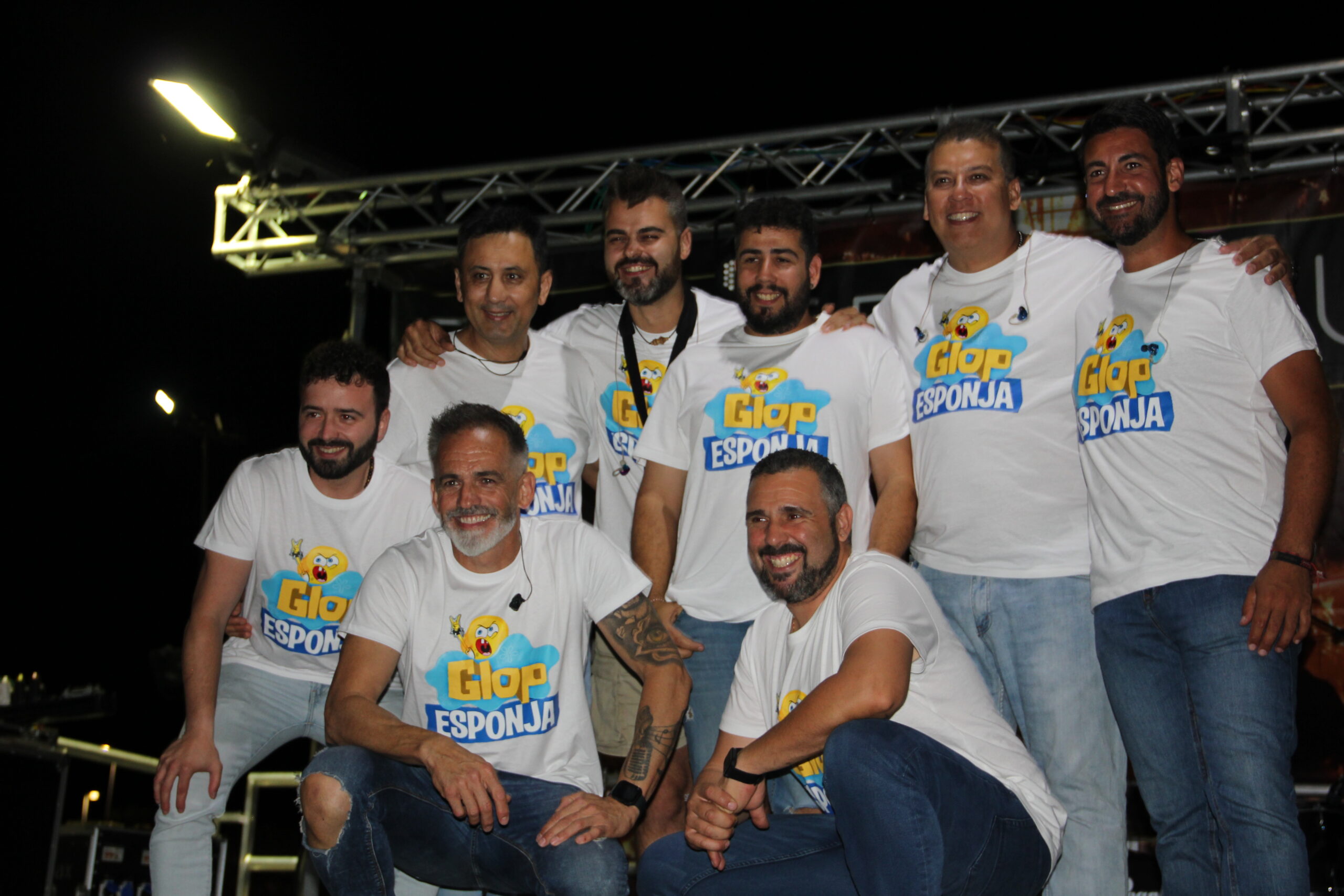 Grupo Glop Esponja en el Concurso Paellas Fogueres Xàbia 2024