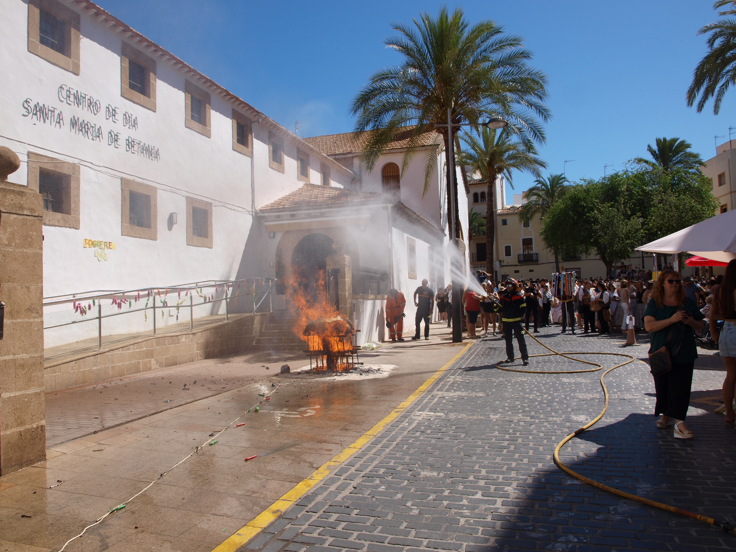 Cremà de la Foguera del Centro de Día