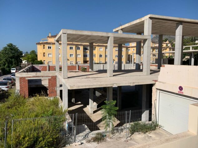 Imagen: Estructura del Auditorio de Xàbia