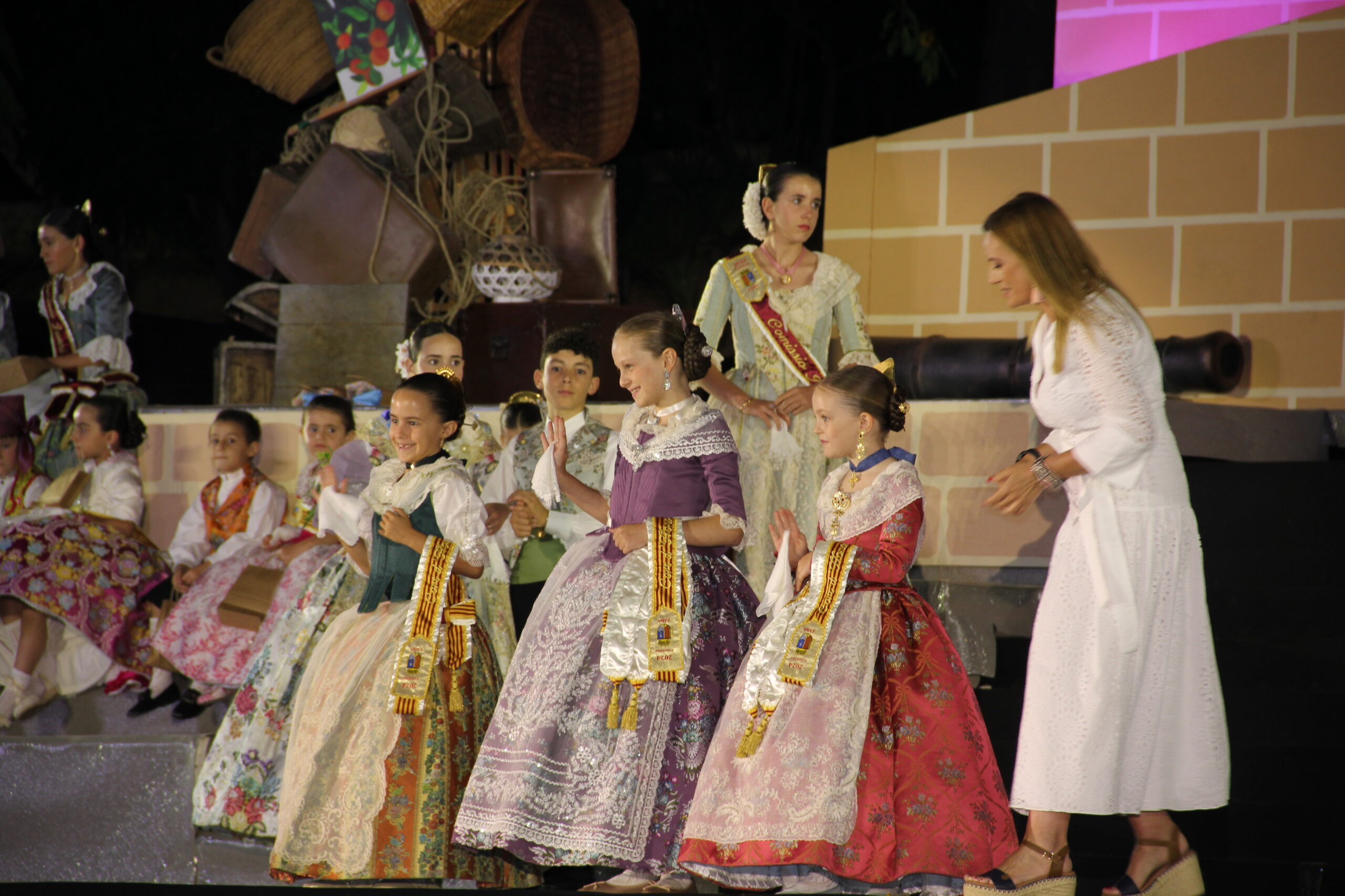 Proclamación de la Reina Infantil de Fogueres Xàbia 2024